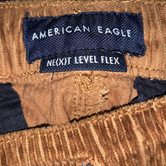 American Eagle brown corduroy flex joggers - Picture 3 of 4